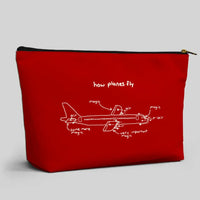 Thumbnail for How Planes Fly Zipper Pouch - view 17