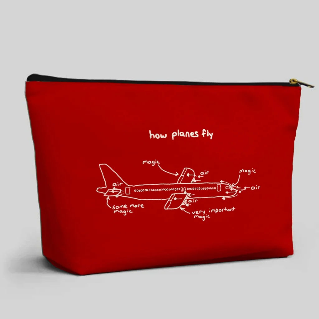 How Planes Fly Zipper Pouch - view 17