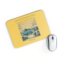 Thumbnail for VINTAGE G4357 - The Polar Night Watch - Designed Mouse Pads design on yellow rectangle