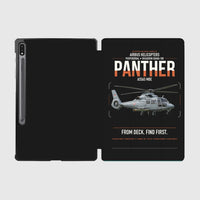 Thumbnail for Airbus Helicopters AS565 MBe Panther design on black samsung tablet tablet case
