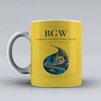 Thumbnail for Baghdad International Airport BGW Mug - Yellow