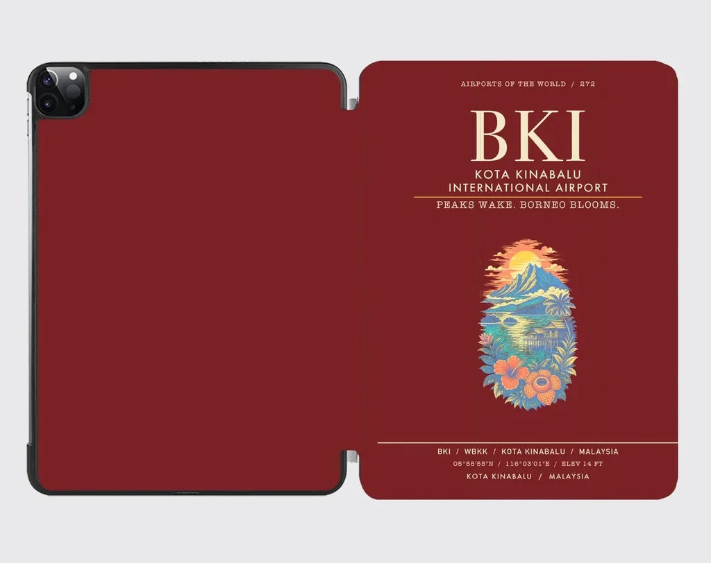 Kota Kinabalu International Airport BKI - Dark Red