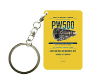 Thumbnail for PW500 Key Chain design on yellow key chain