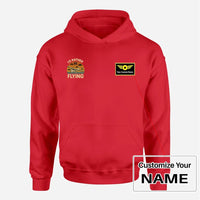 Thumbnail for Customisable I'd Rather Be Flying Hoodie - view 17