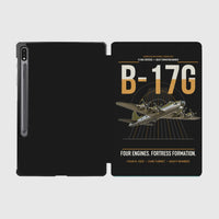 Thumbnail for B-17G Flying Fortress design on black samsung tablet tablet case