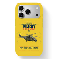 Thumbnail for NHIndustries NH90 TTH design on yellow magsafe iphone case, for iPhone 17 Pro