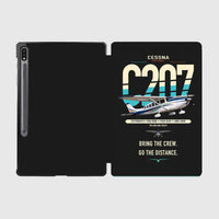 Thumbnail for Cessna T207A Stationair 8 design on black samsung tablet tablet case
