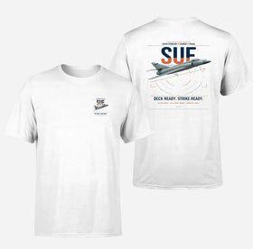 Double-Side Printing — Dassault Super Étendard Double-Side T-Shirt