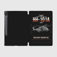 Thumbnail for Leonardo HH-101A Caesar design on black samsung tablet tablet case