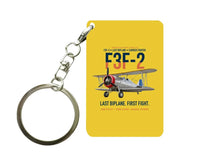 Thumbnail for F3F-2 LAST BIPLANE Key Chain design on yellow key chain