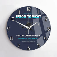 Thumbnail for Inspired Flight IF800 Tomcat design on navy blue no frame wall clock