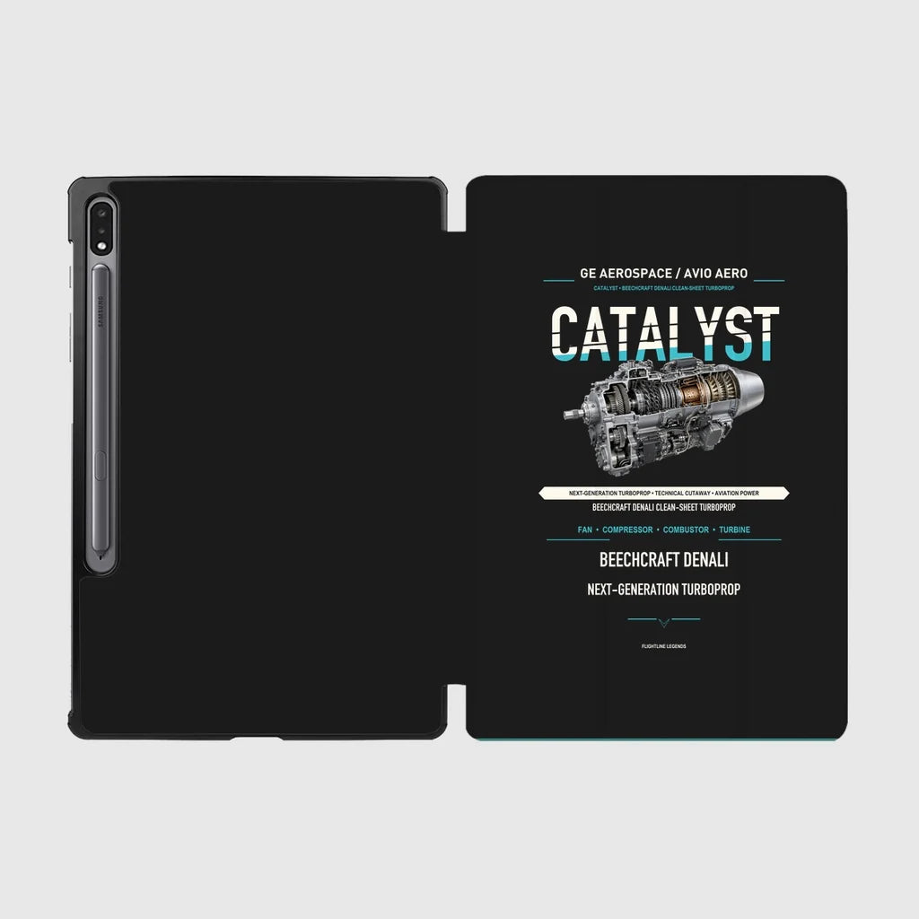 CATALYST design on black samsung tablet tablet case