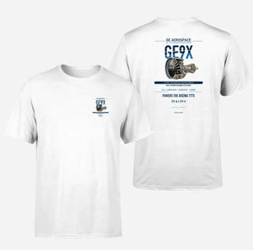 Double-Side Printing — GE GE9X Engine Double-Side T-Shirt