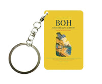 Thumbnail for Bournemouth Airport (BOH) design on yellow key chain