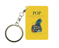 Thumbnail for Gregorio Luperón International Airport (POP) design on yellow key chain