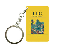Thumbnail for Lugano Airport (LUG) design on yellow key chain