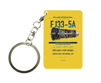 Thumbnail for FJ33-5A Key Chain design on yellow key chain