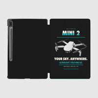Thumbnail for DJI Mini 2 design on black samsung tablet tablet case