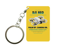 Thumbnail for DJI Neo Key Chain design on yellow key chain