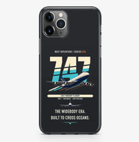 Thumbnail for Boeing 747-200B design on black magsafe iphone case