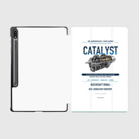 Thumbnail for CATALYST design on white samsung tablet tablet case
