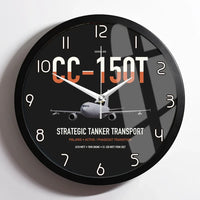 Thumbnail for Airbus CC-150T Polaris design on black framed wall clock