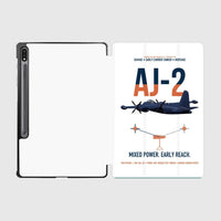 Thumbnail for AJ-2 Savage Tanker design on white samsung tablet tablet case