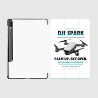 Thumbnail for DJI Spark design on white samsung tablet tablet case