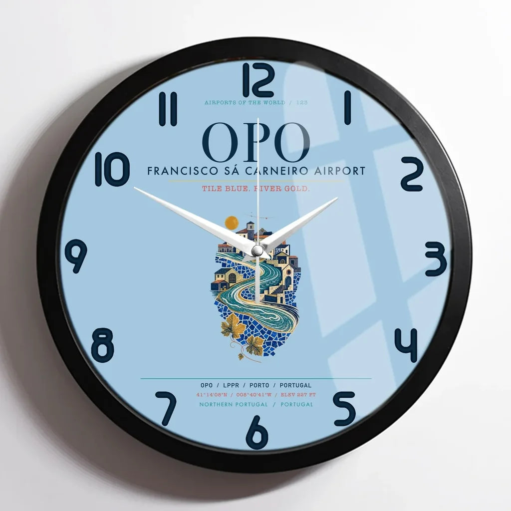 Porto Francisco Sa Carneiro Airport OPO - Douro Azulejo Current - Blue