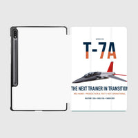 Thumbnail for T-7A Red Hawk design on white samsung tablet tablet case