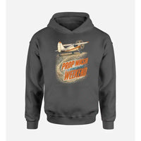 Thumbnail for SIGNAL 647 - Prop Wash Starts The Weekend design on dark gray hoodie single side