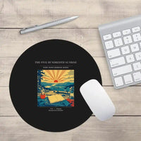 Thumbnail for VINTAGE G4500 - The Five Hundredth Sunrise - Designed Mouse Pads design on black round
