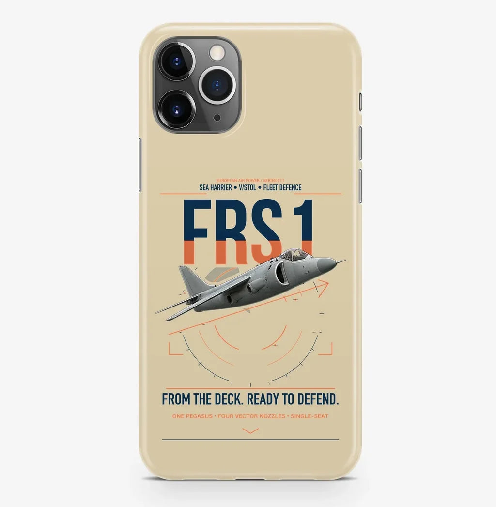 British Aerospace Sea Harrier FRS.1 design on beige magsafe iphone case, for iPhone Pro Max