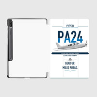 Thumbnail for Piper PA-24-250 Comanche 250 design on white samsung tablet tablet case
