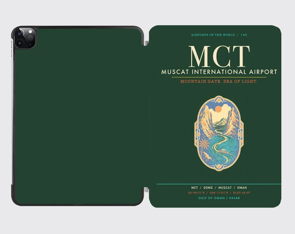 Muscat International Airport MCT - Mountain Gate Current - Dark Green