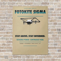 Thumbnail for Fotokite Sigma vertical canvas print - no frame - beige background