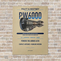 Thumbnail for PW6000 vertical canvas print - no frame - beige background