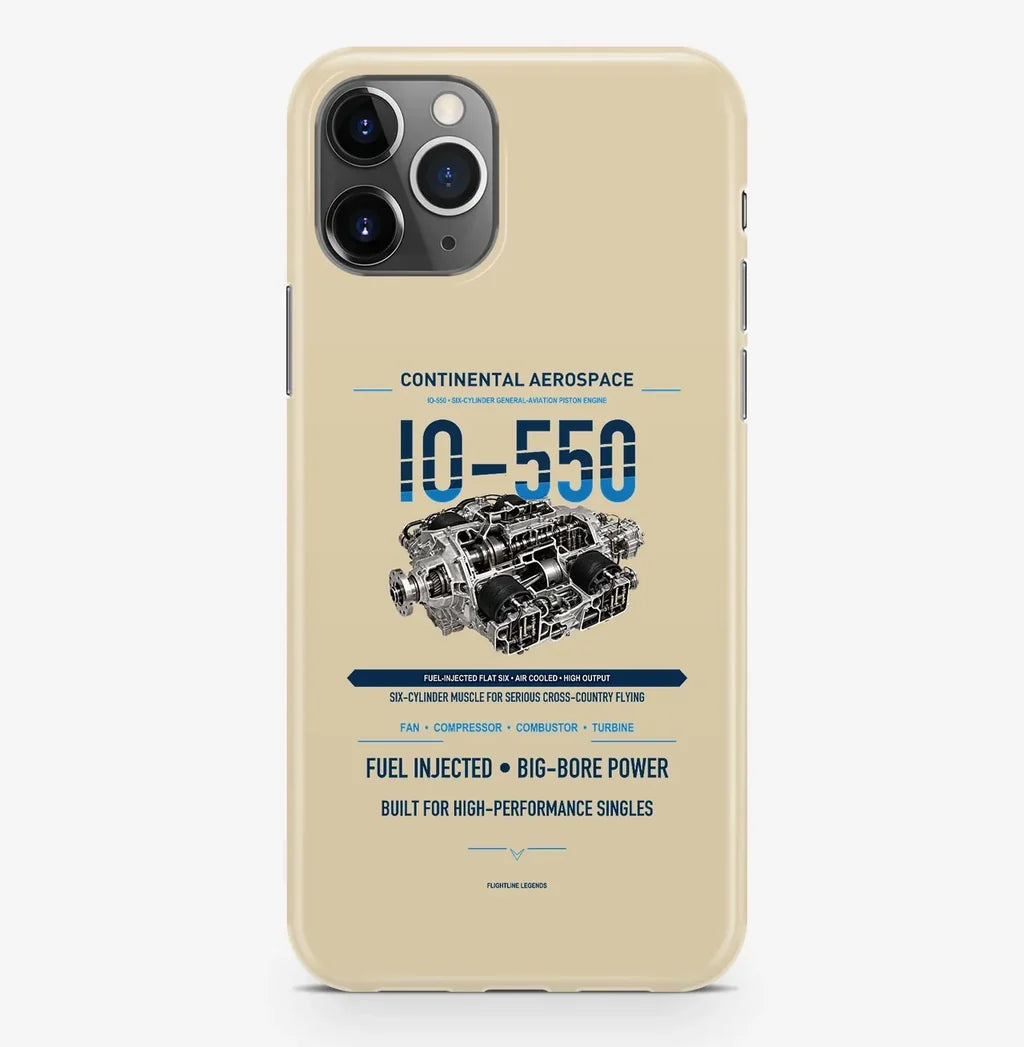 IO-550 Case ProMax design on beige iphone case promax