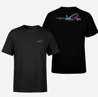 Thumbnail for Customisable Multicolor Airplane T-Shirt - view 2