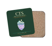 Thumbnail for New Chitose Airport Sapporo CTS - Snowfield Lavender Grid - Dark Green