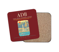 Thumbnail for Izmir Adnan Menderes Airport ADB Coaster 1-Piece - Dark Red