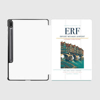 Thumbnail for Erfurt-Weimar Airport (ERF) design on white samsung tablet tablet case