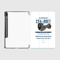 Thumbnail for CF6-80E1 design on white samsung tablet tablet case