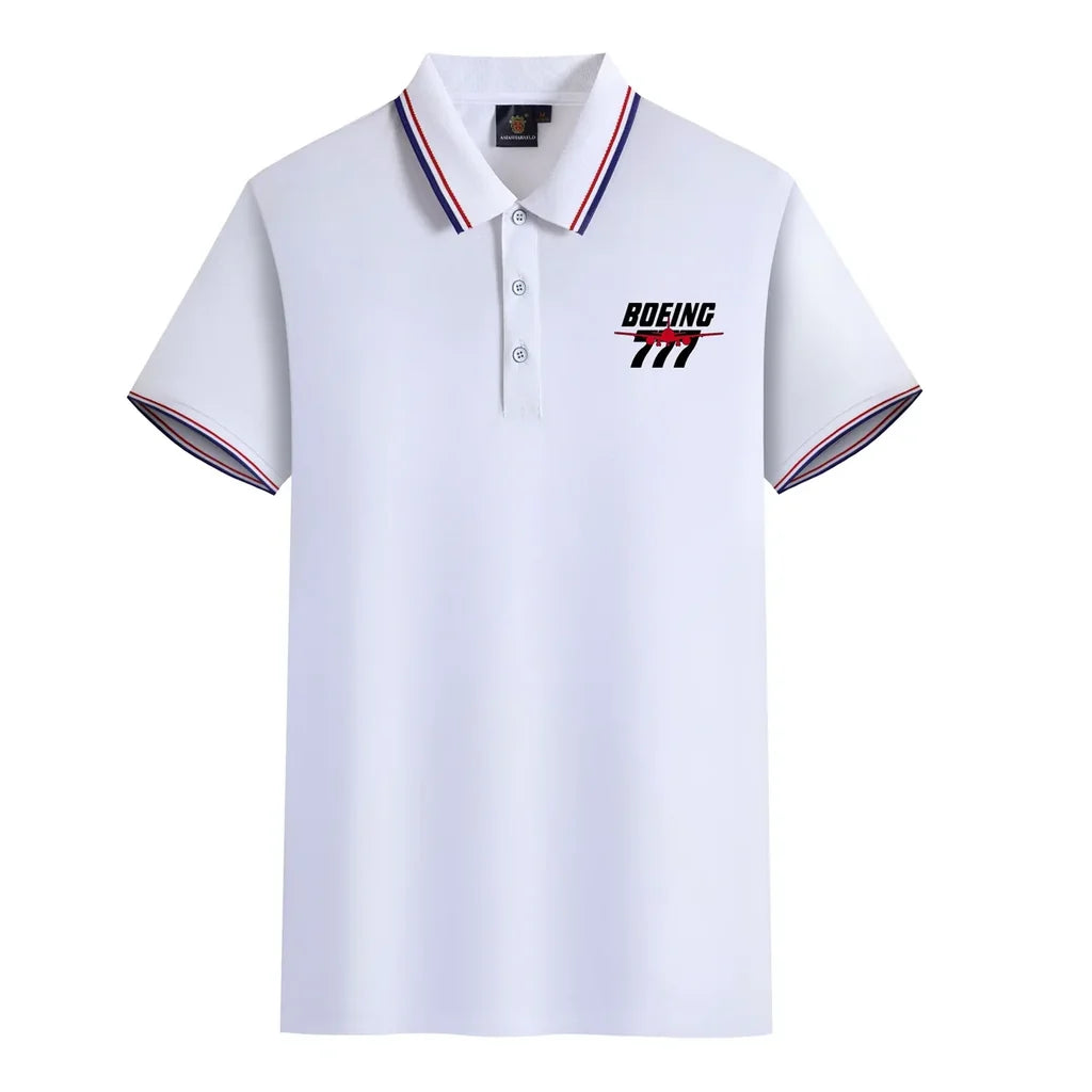 Customisable Boeing 777 Polo Shirt - view 18