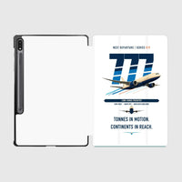 Thumbnail for Boeing 777F design on white samsung tablet tablet case