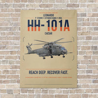 Thumbnail for Leonardo HH-101A Caesar vertical canvas print - no frame - beige background