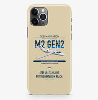 Thumbnail for Cessna Citation M2 Gen2 design on beige magsafe iphone case, for iPhone Pro Max