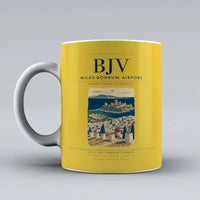 Thumbnail for Milas-Bodrum Airport BJV Mug - Yellow