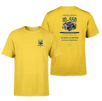 Thumbnail for IO-550 design on yellow t shirt