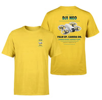 Thumbnail for DJI Neo design on yellow t shirt